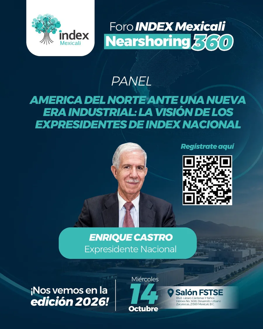 Arte oficial Foro Index Mexicali 2026